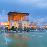 Naqsch-e-Dschahan-Platz, Ali Qapu Isfahan, Aliqapu Hohe Pforte,