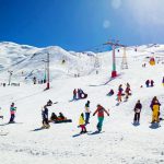 Dizin Wintersportgebiet, Dizin Skigebiet, Dizin Camp, Tehran Iran,