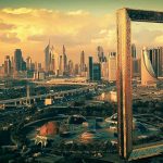 Dubai Frame, Vereinigten Arabischen Emiraten, UAE, Zabeel Park.
