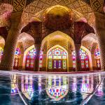 La mosquée rose, la mosquée Nasir - Shiraz Iran, la mosquée Nasir Al-Mulk.