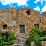 Villaggio Kandovan, casa in montagna - Iran, strutture rocciose a Kandovan.
