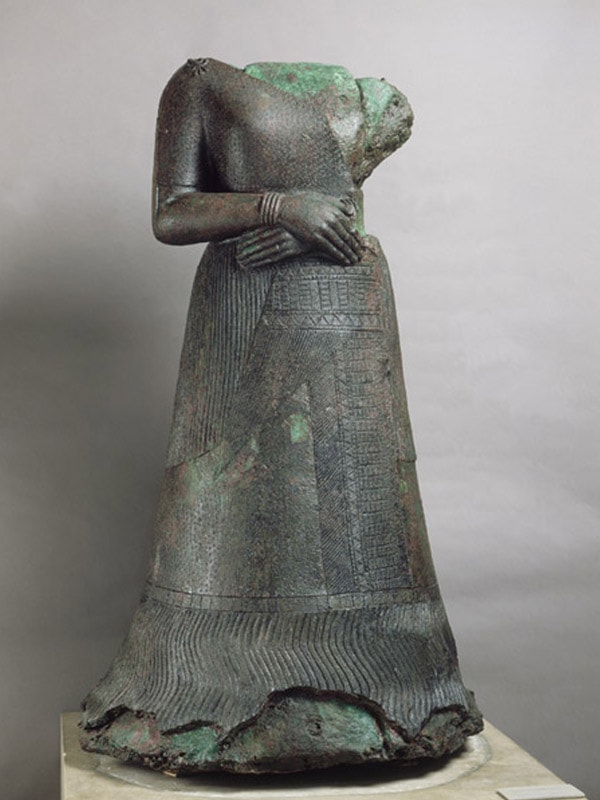 Statua della regina Napir Asu, moglie del re Untash-Napirisha