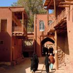 Village Abyaneh, Village historique d'Abyaneh, village rouge à Ispahan.