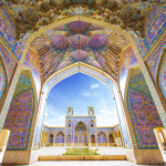 mosquée rose, Mosquée Nasir, Nasir al-Mulk- Shiraz –Iran, Mosquée rose de Shiraz.
