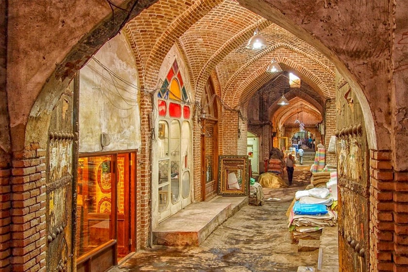 Tabriz Grand Bazar, Grand Bazaar of Tabriz, Tabriz Roofed Bazaar, covered Bazaar.
