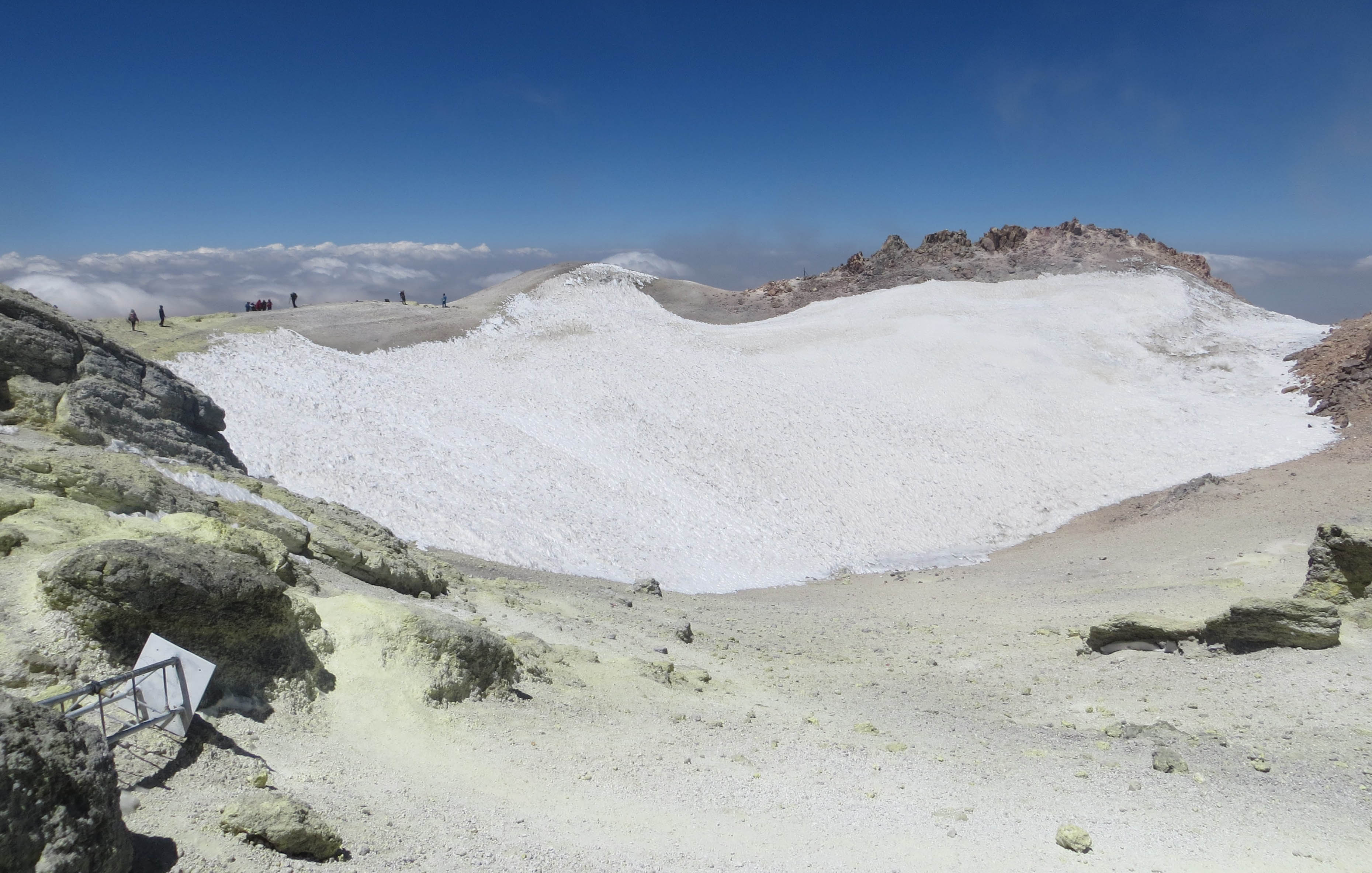 13. Damavand Summit Crater- 5671 m